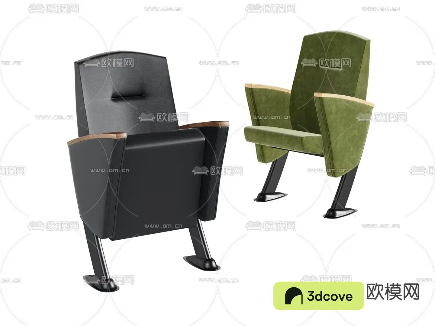 Cinema chair Public chair Folding chair