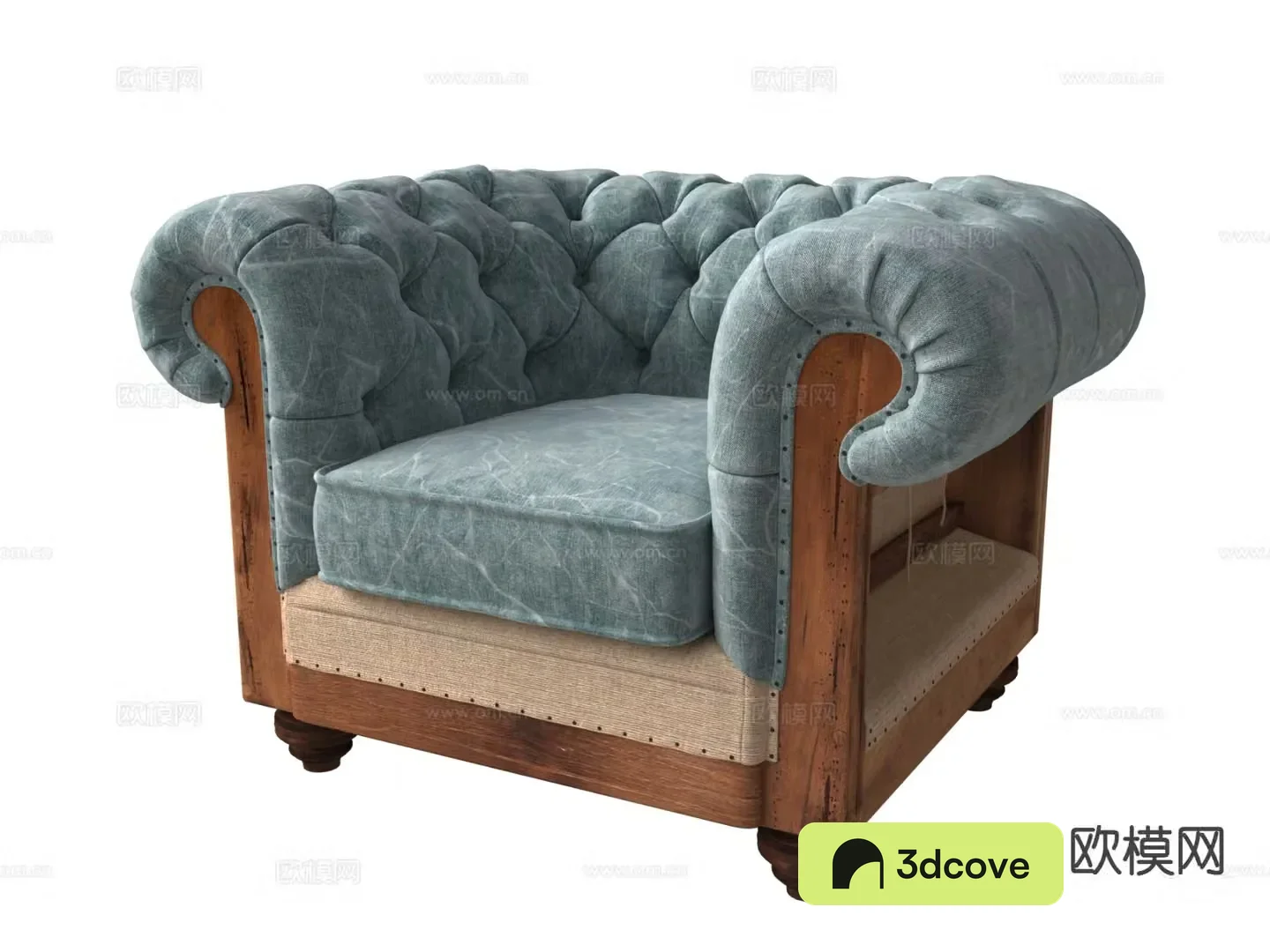 European style single sofa