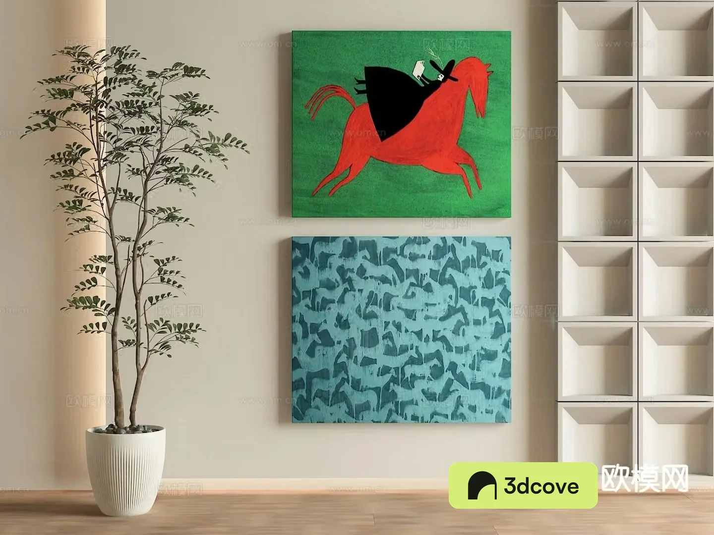 Modern decorative painting oil painting abstract painting