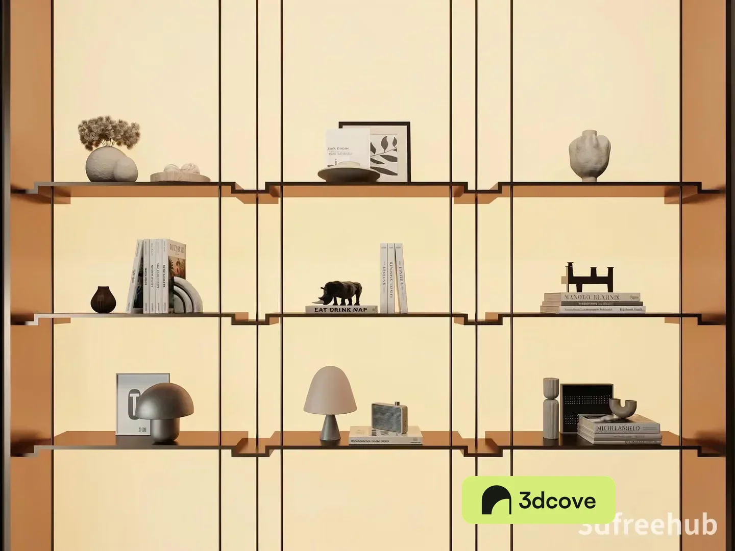 A Modern Shelving Unit