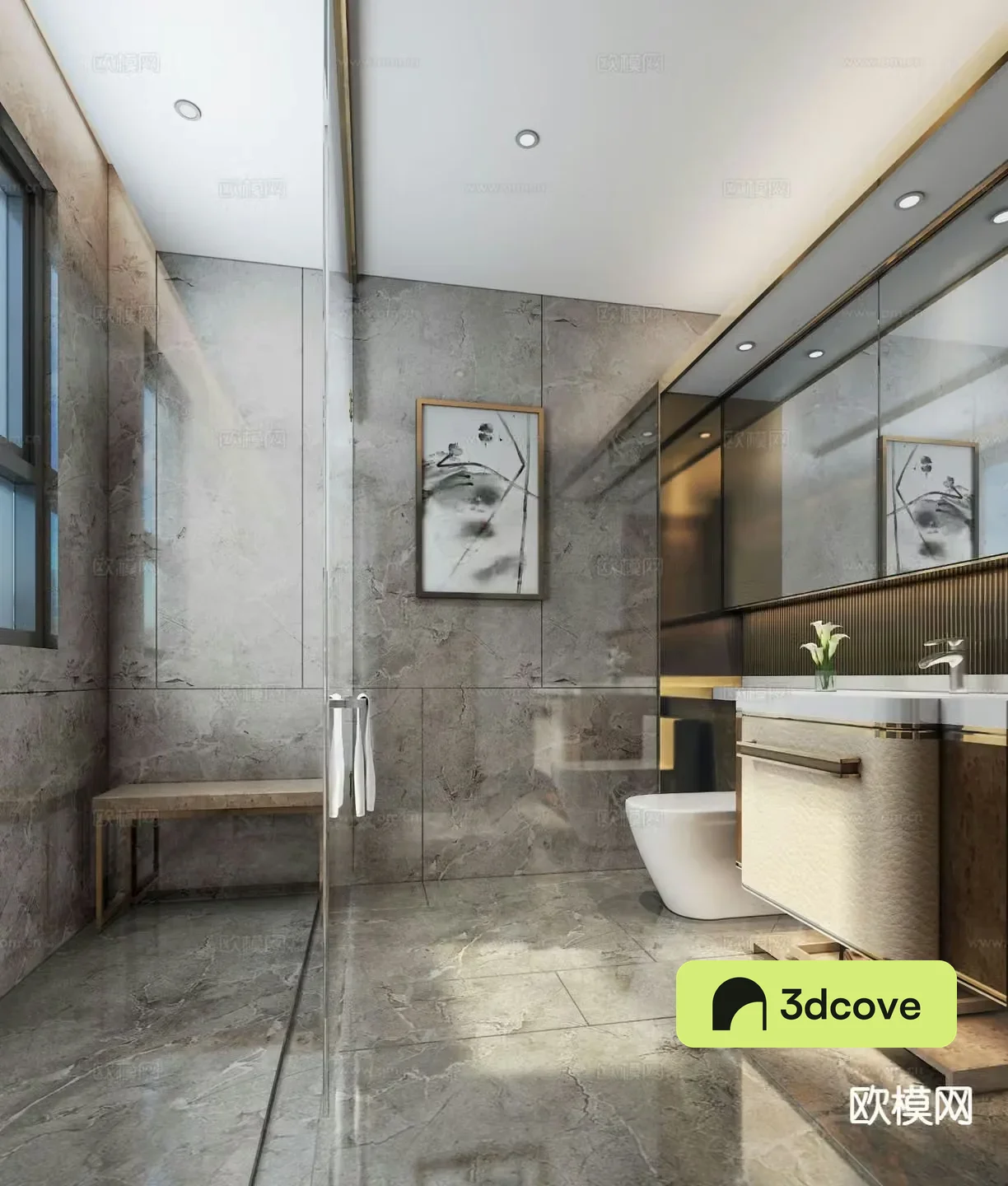 Modern bathroom