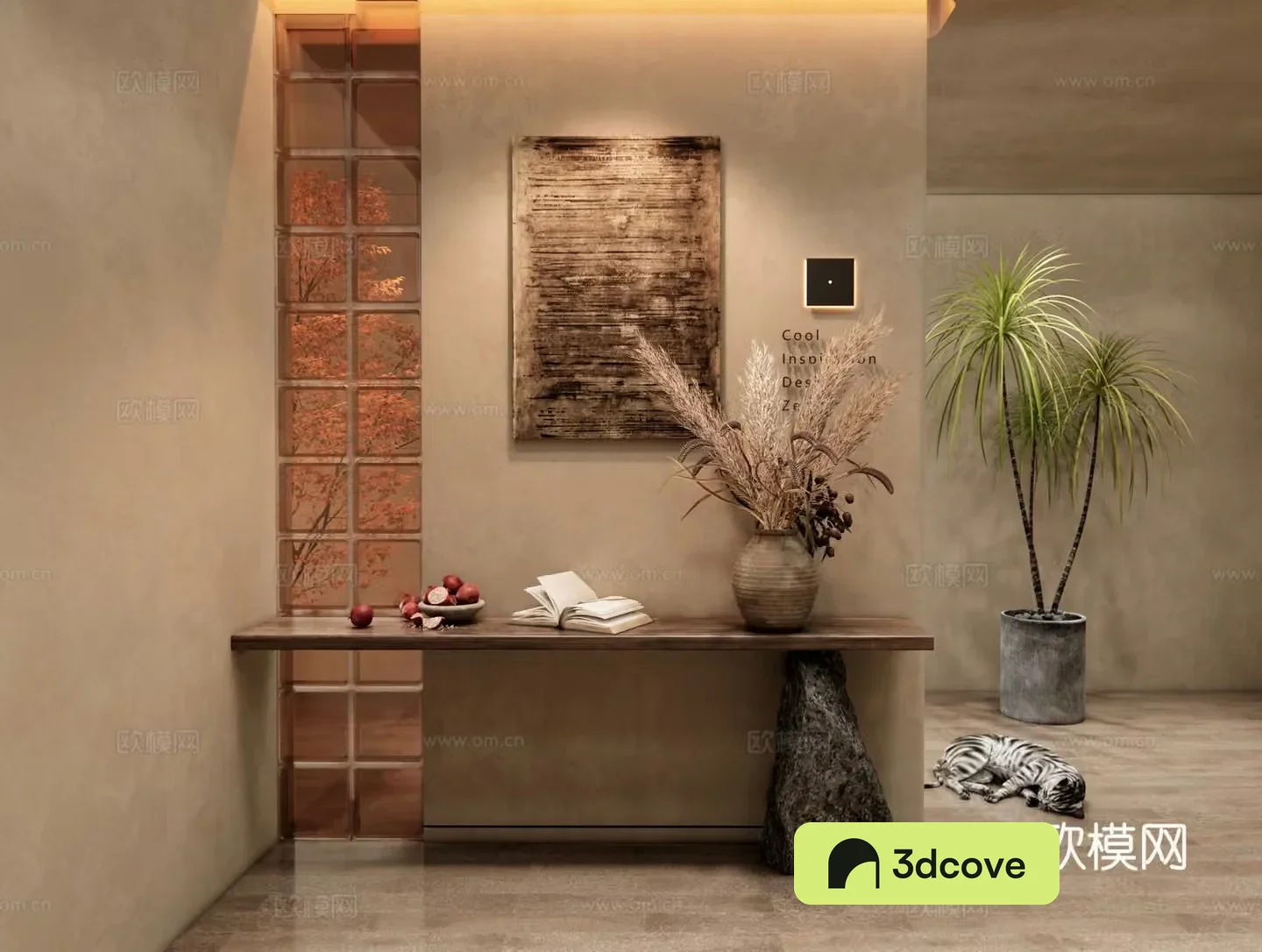 Wasabi Wind Entrance Hall 3D Model