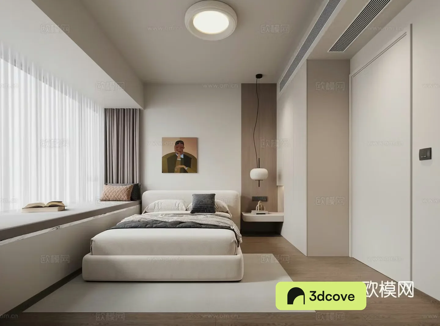 Modern bedroom
