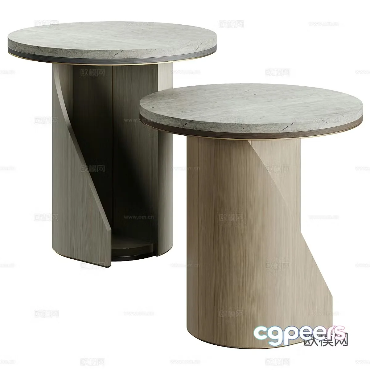 Modern West side table table 3D model
