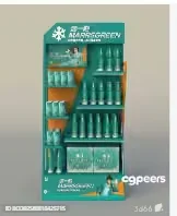 A Green Display Stand 3D Model – 17793 – VRAY Render