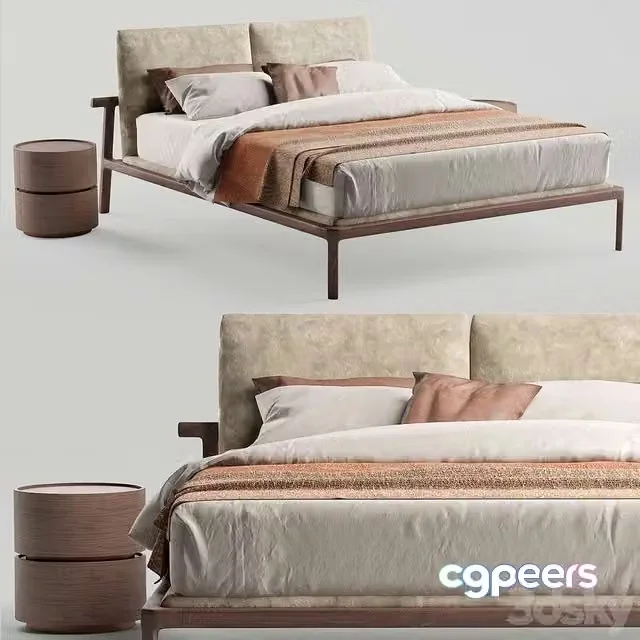 3ds Max Free – Fushimi pianca, bed