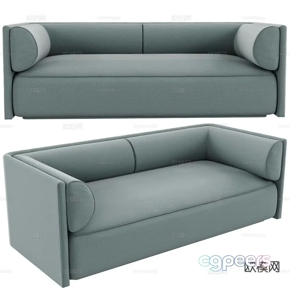 OPTISOFA modern love seat 3d model