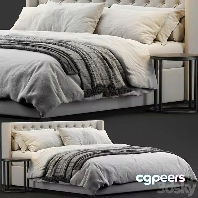 3ds Max Free – RH Adler Bed