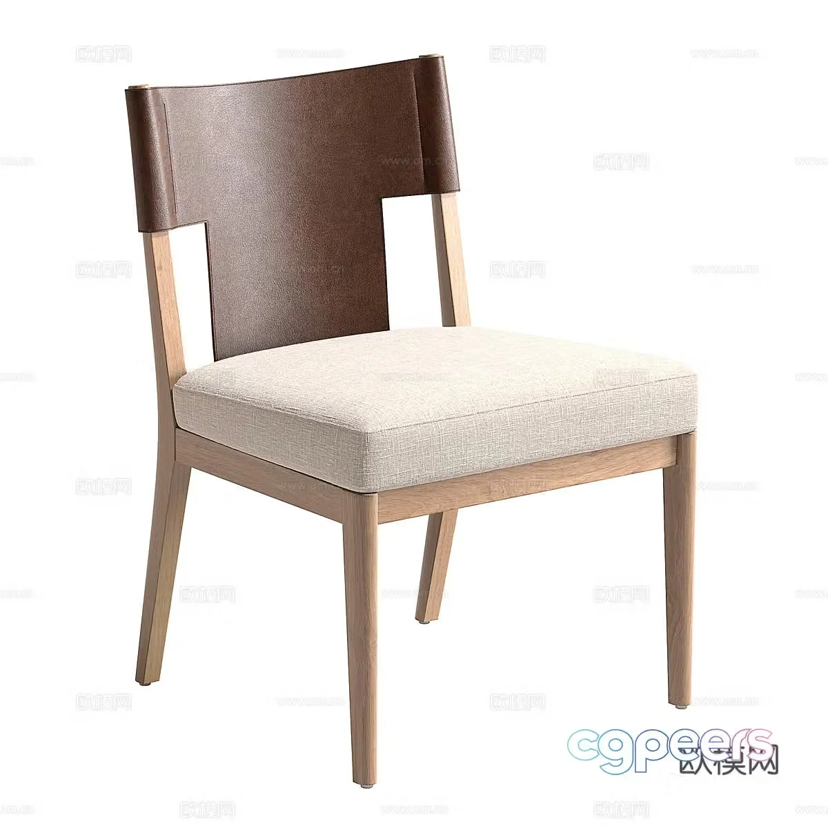 Joseph Jeup Cimon Single Chair 3D Model