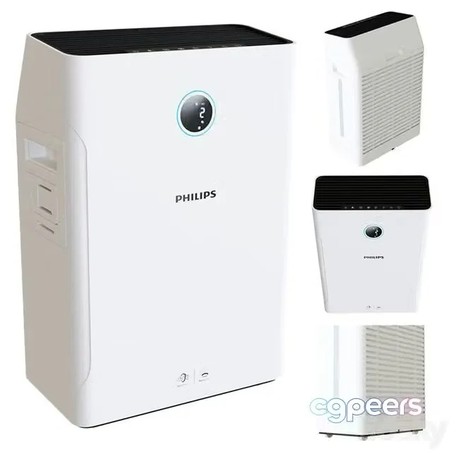 3ds Max Free – Air Purifier PHILIPS Series 2000i