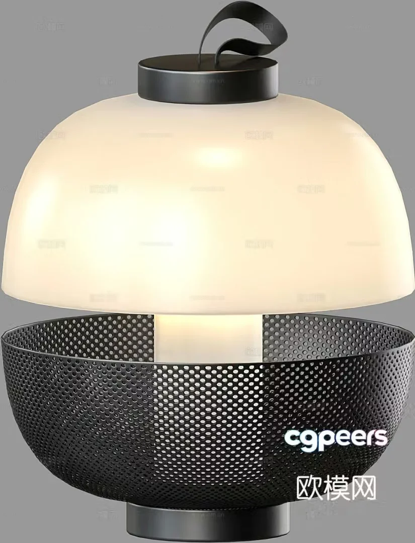 Minimalist table lamp bedside table lamp 3d model