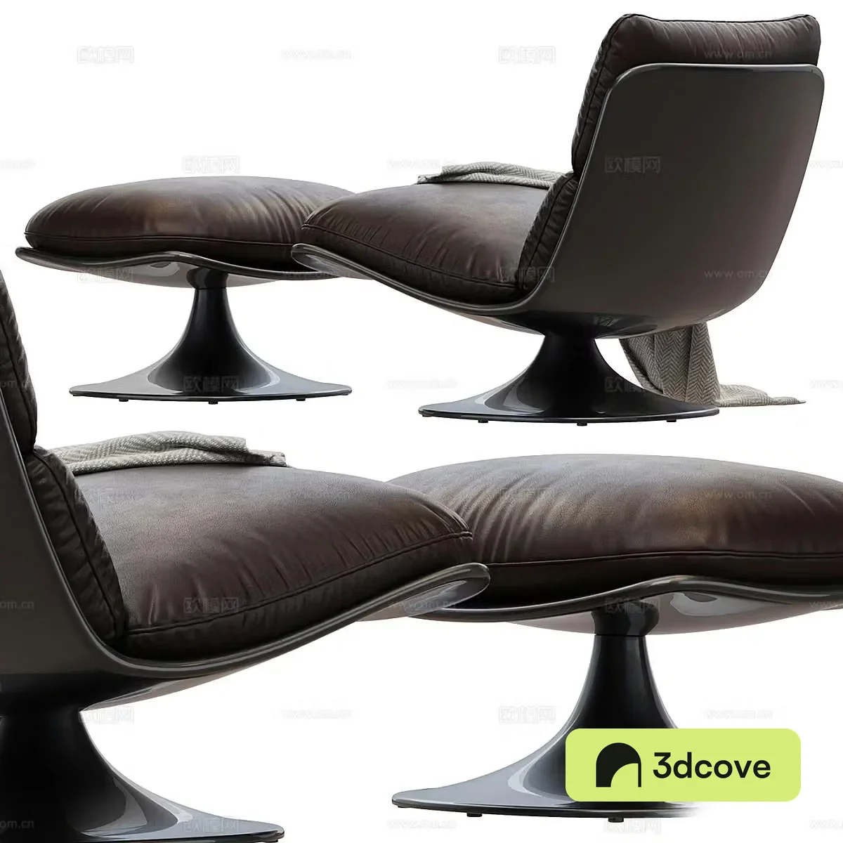 Modern Italian Pattie Armchair