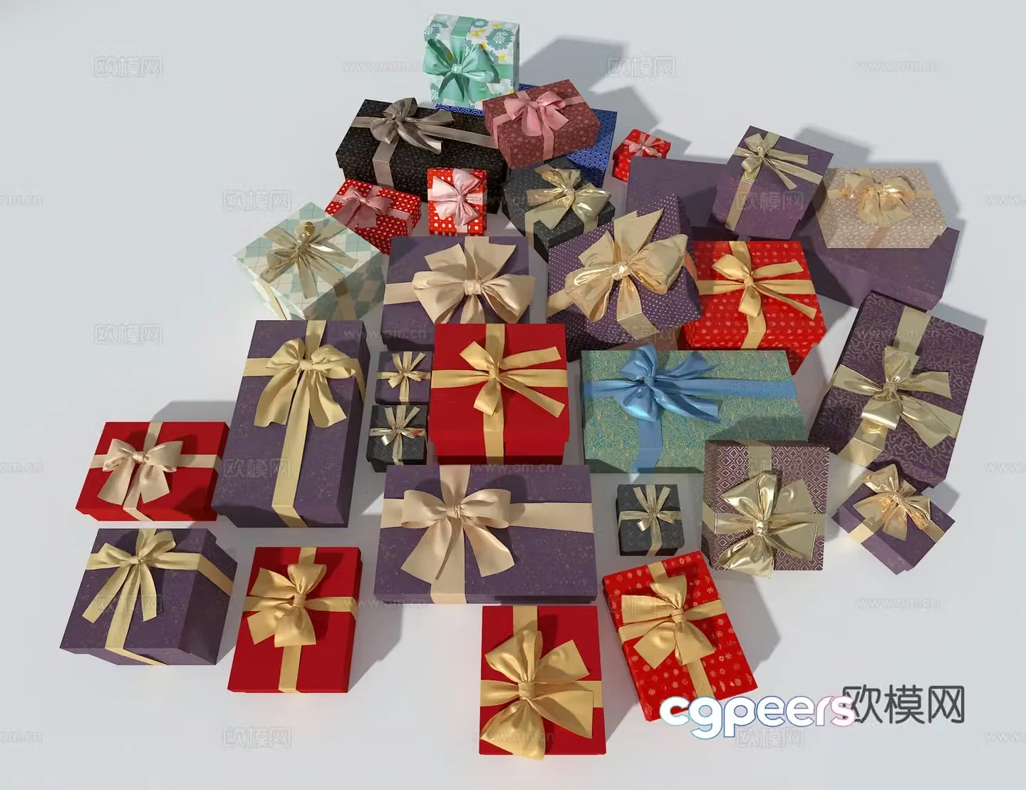 Gift box 3d model