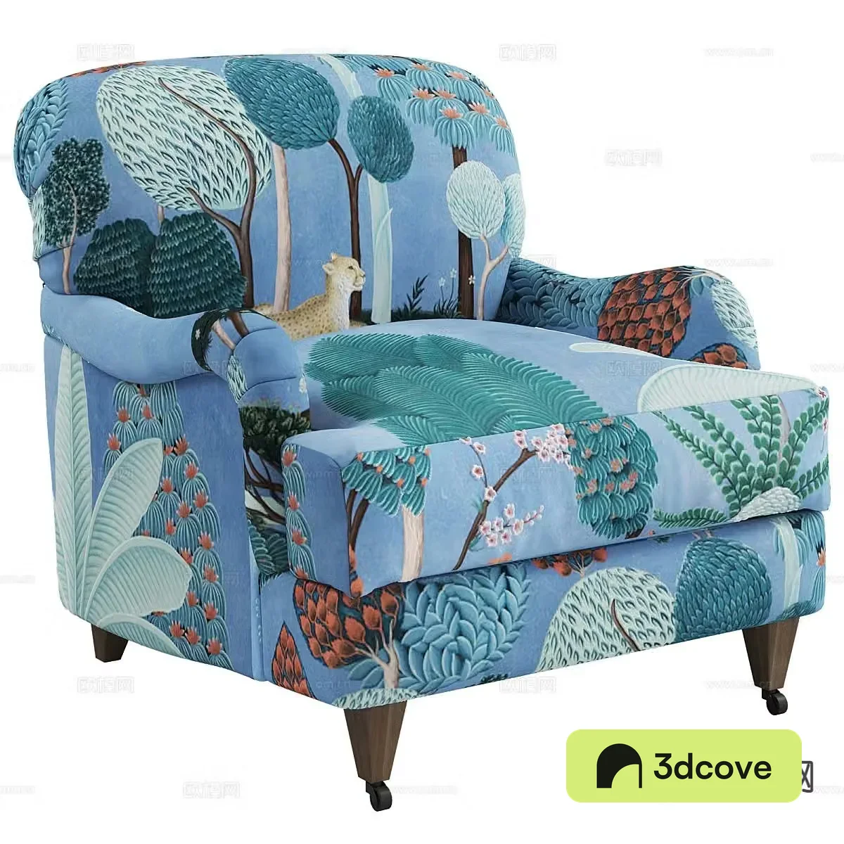 American single sofa