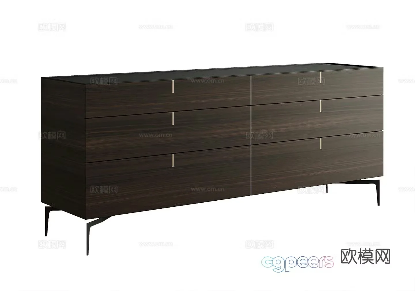 Modern sideboard 3D model