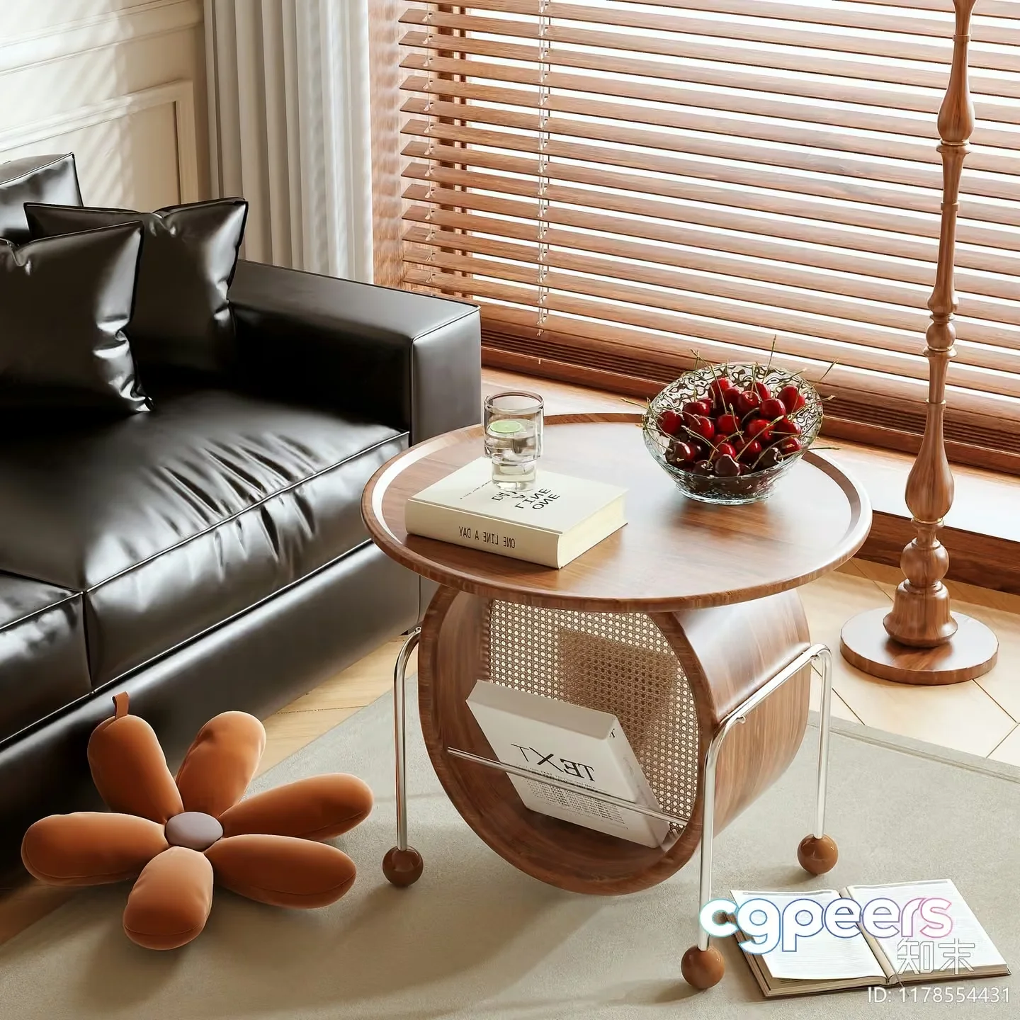 Modern Living Room 3D Model – 9684 – VRAY Render