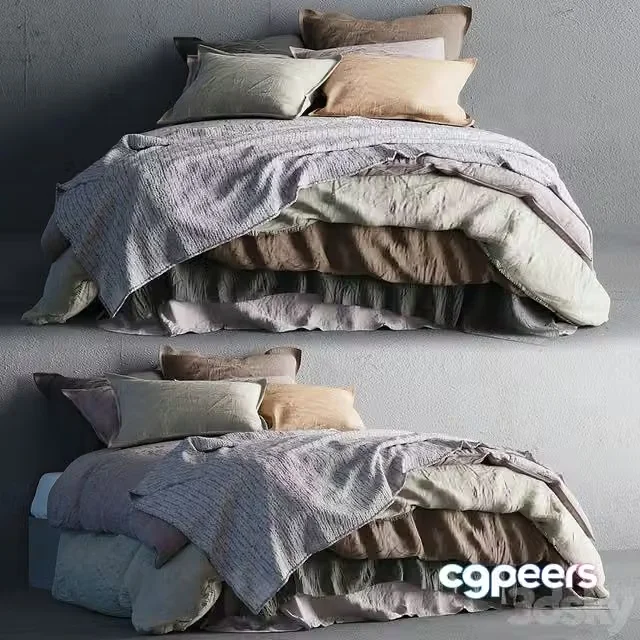 3ds Max Free – Bedclothes_2