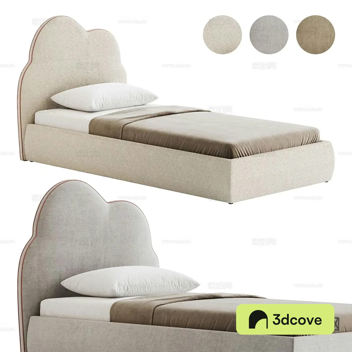 Woodfans modern children’s bed