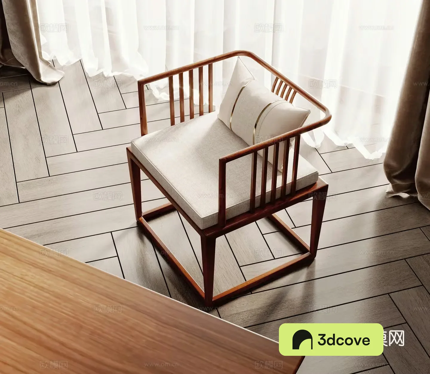 New Chinese style chair Taishi chair