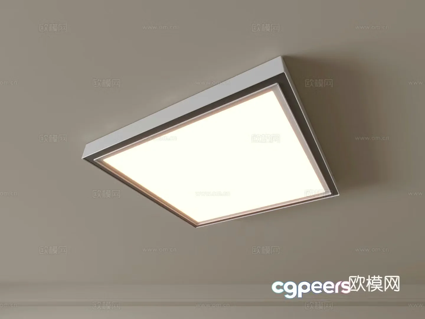 Modern ceiling lamp Geometric ceiling lamp Bedroom lamp Artistic shaped lamp Fashion living room lamp 3D model