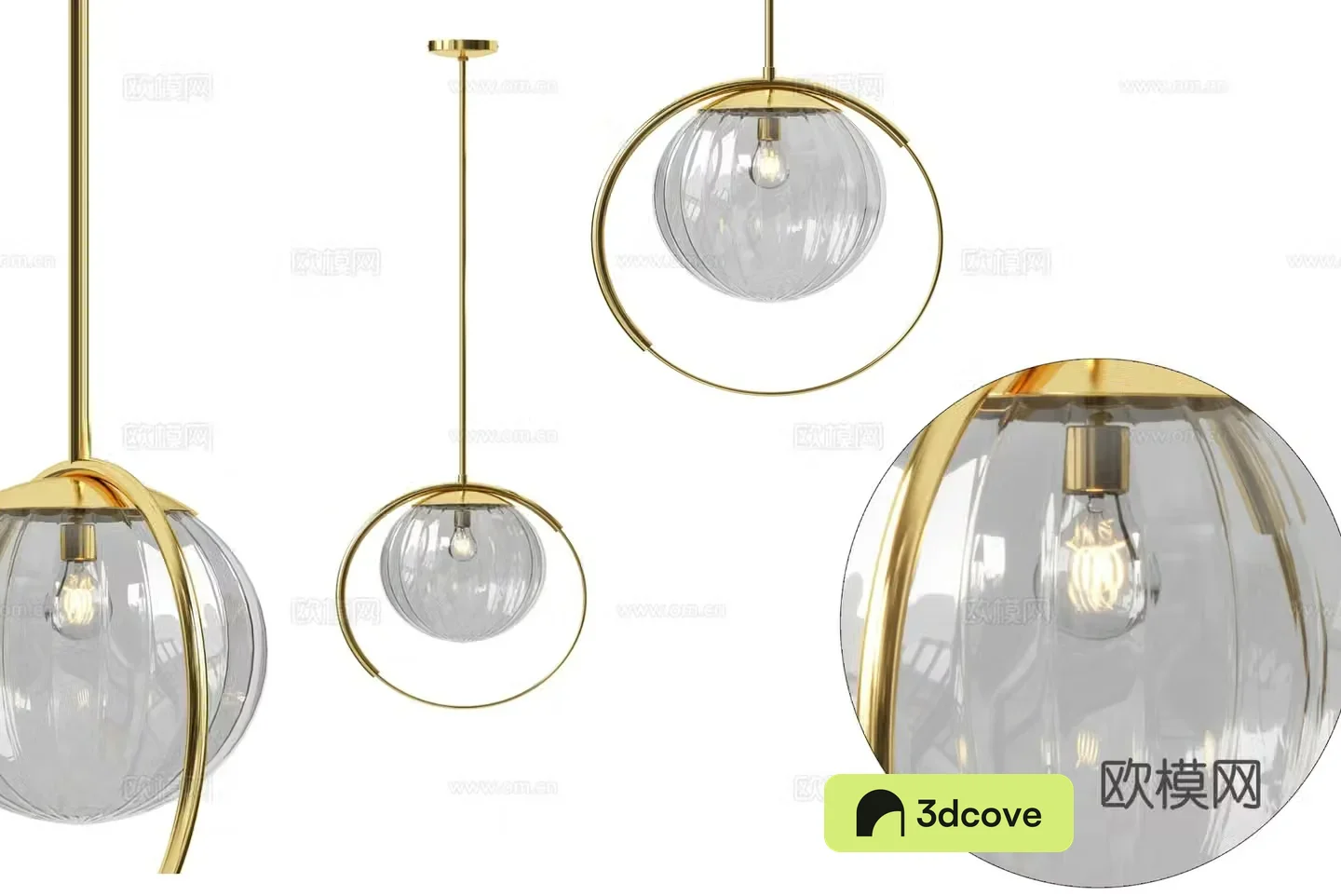 Modern simple light luxury chandeliers simple chandeliers spherical chandeliers dining chandeliers living room hang