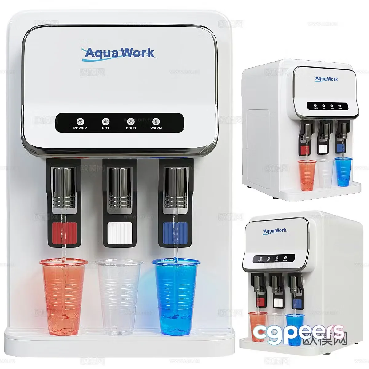Water dispenser Water purifier 3D model