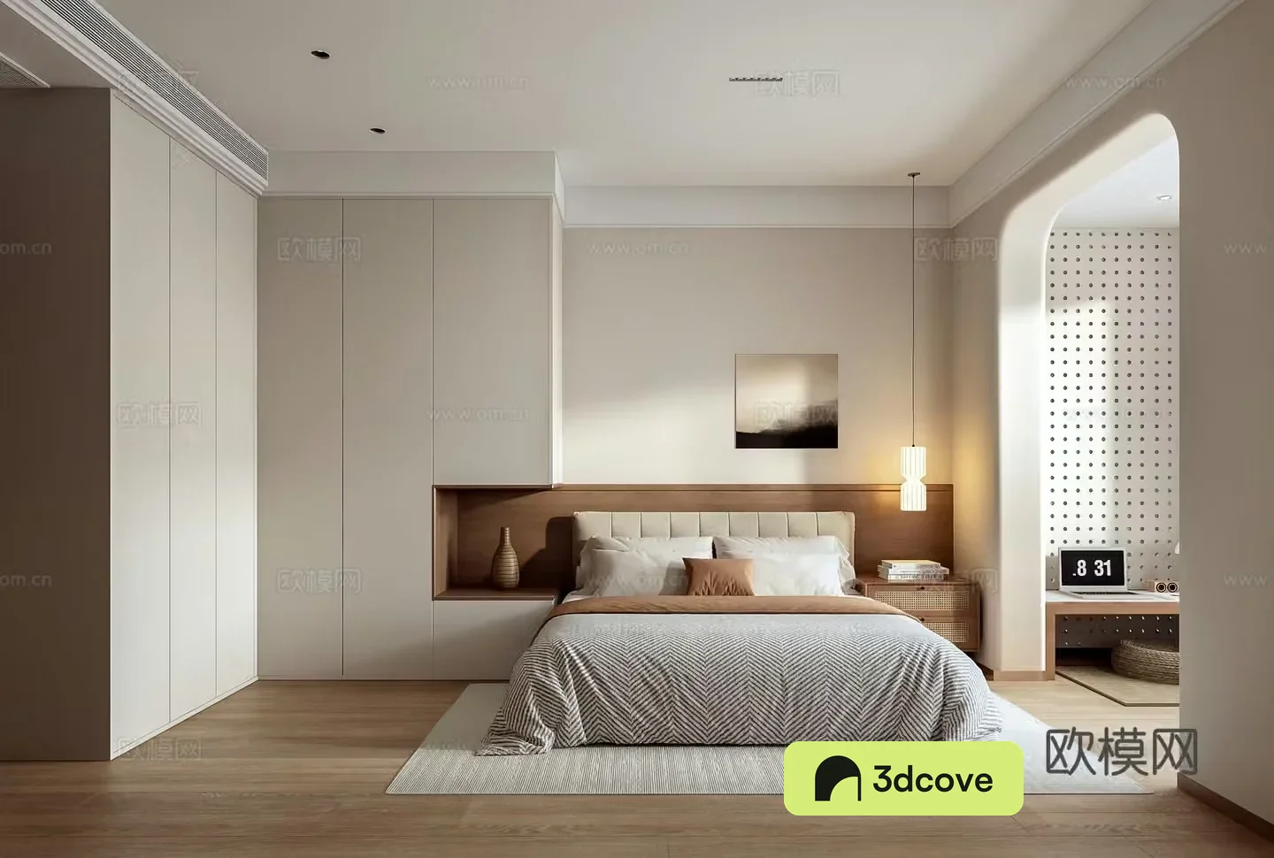 Modern bedroom