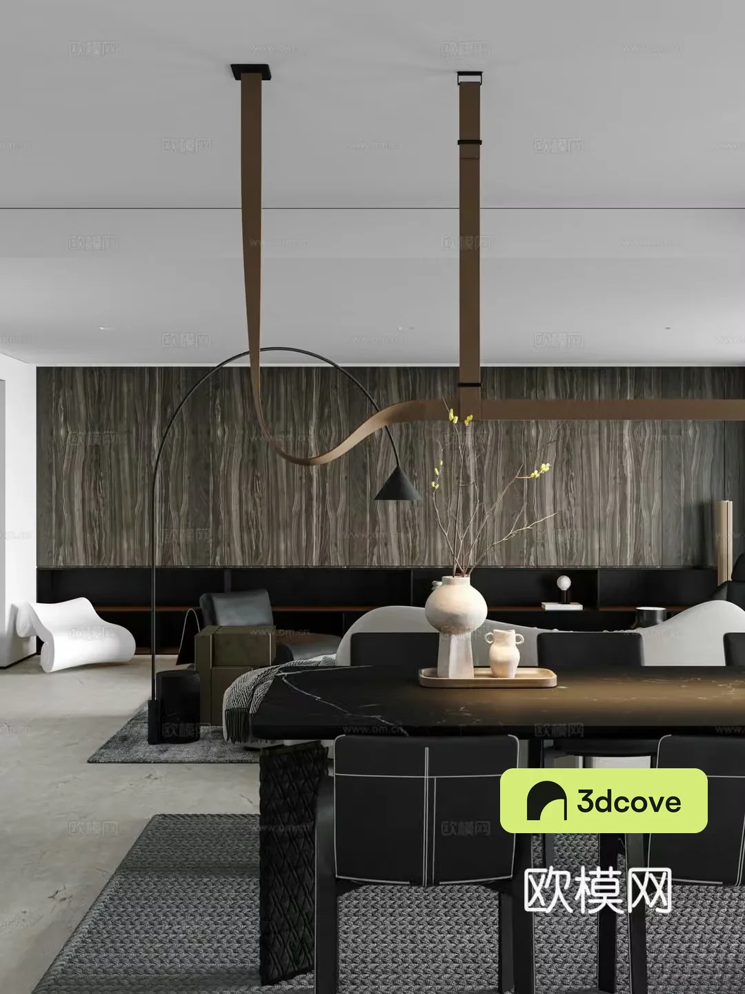 Modern home restaurant