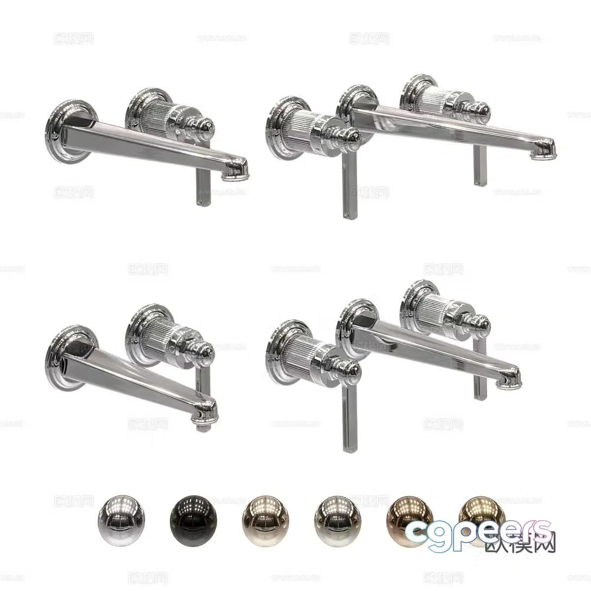 Gessi Venti faucet 3d model