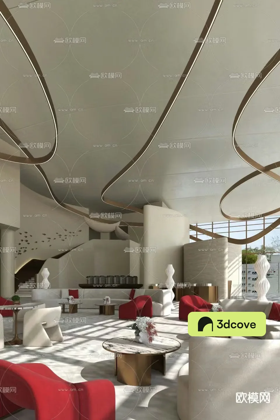 Zhufang Design Sales Office Negotiation Area