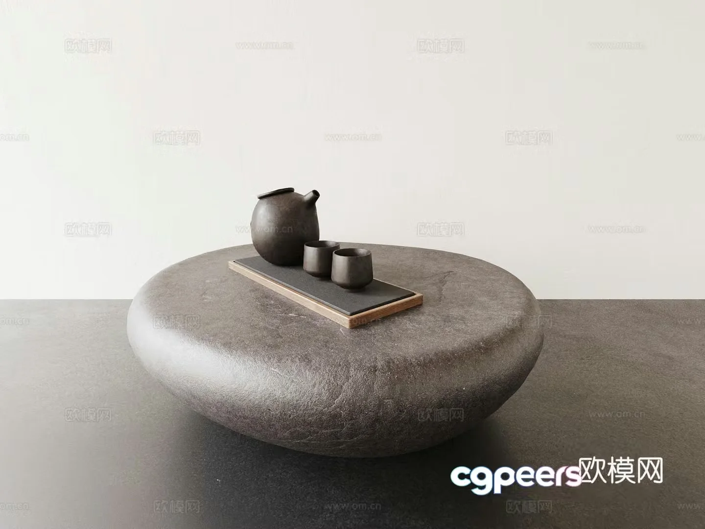 Coffee table round coffee table table table table table table 3D model