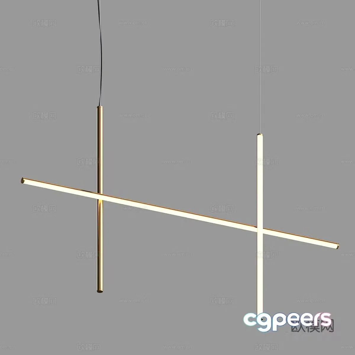 Modern simple light luxury chandeliers chandeliers simple chandeliers restaurant chandeliers living room chandeliers lamp 3d model