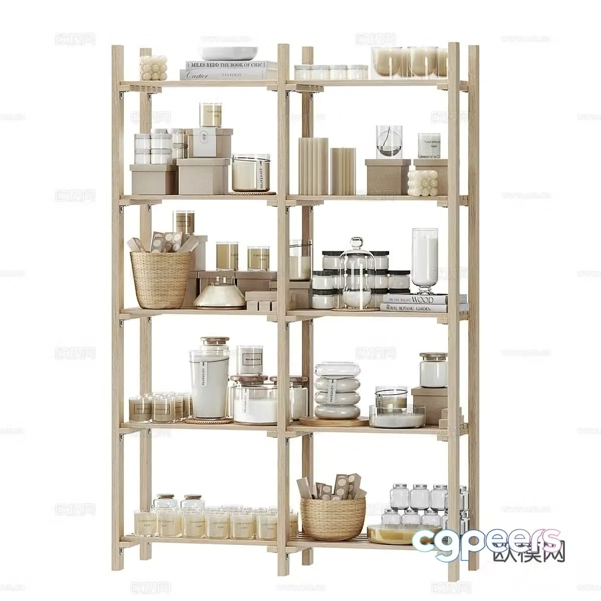 Decorative rack Decorative ornament 3D model