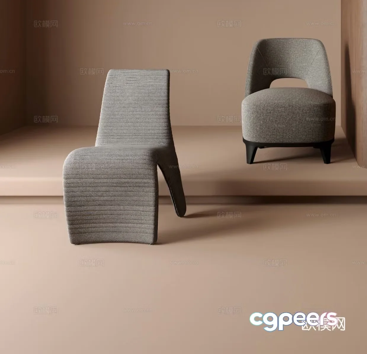 Leisure chair sofa chair 3d model