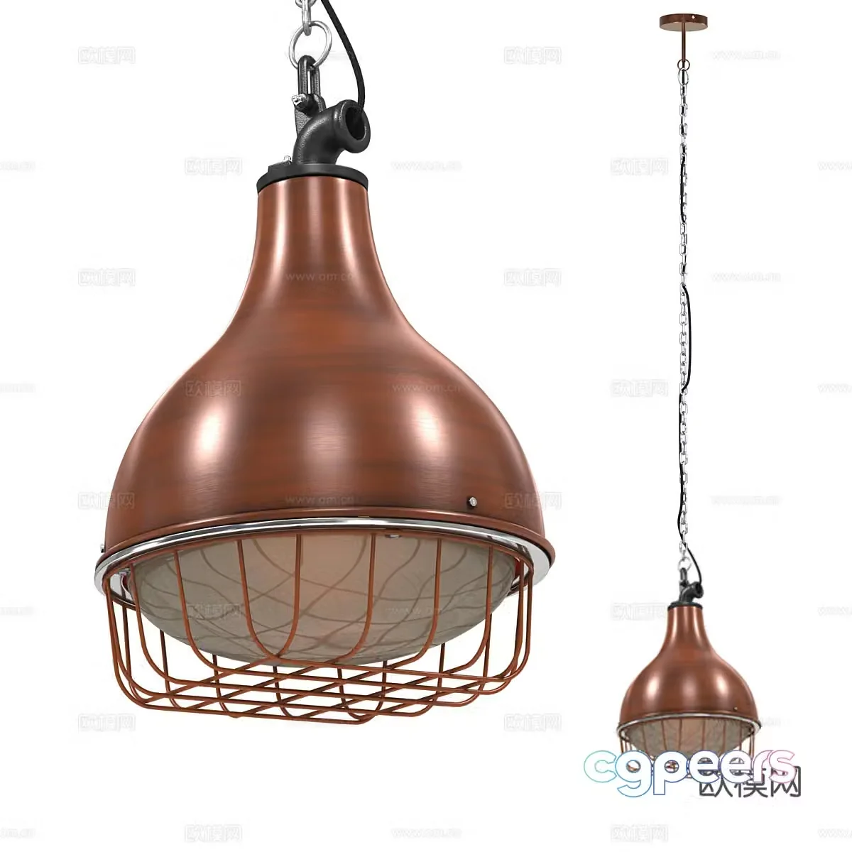 Nordic simple chandeliers chandeliers simple chandeliers dining chandeliers living room chandeliers lamps 3D model