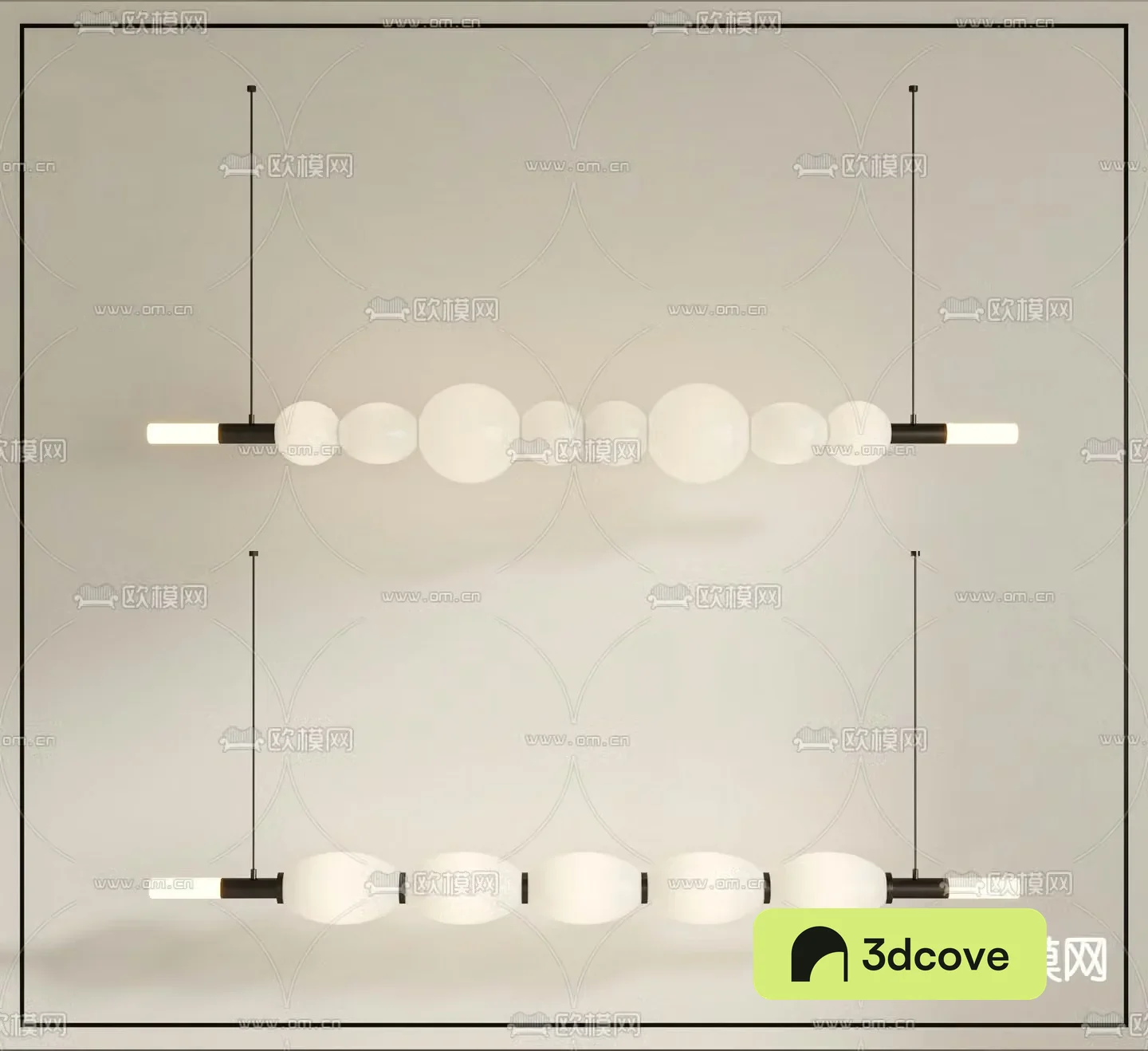 Cream style chandelier beaded chandelier