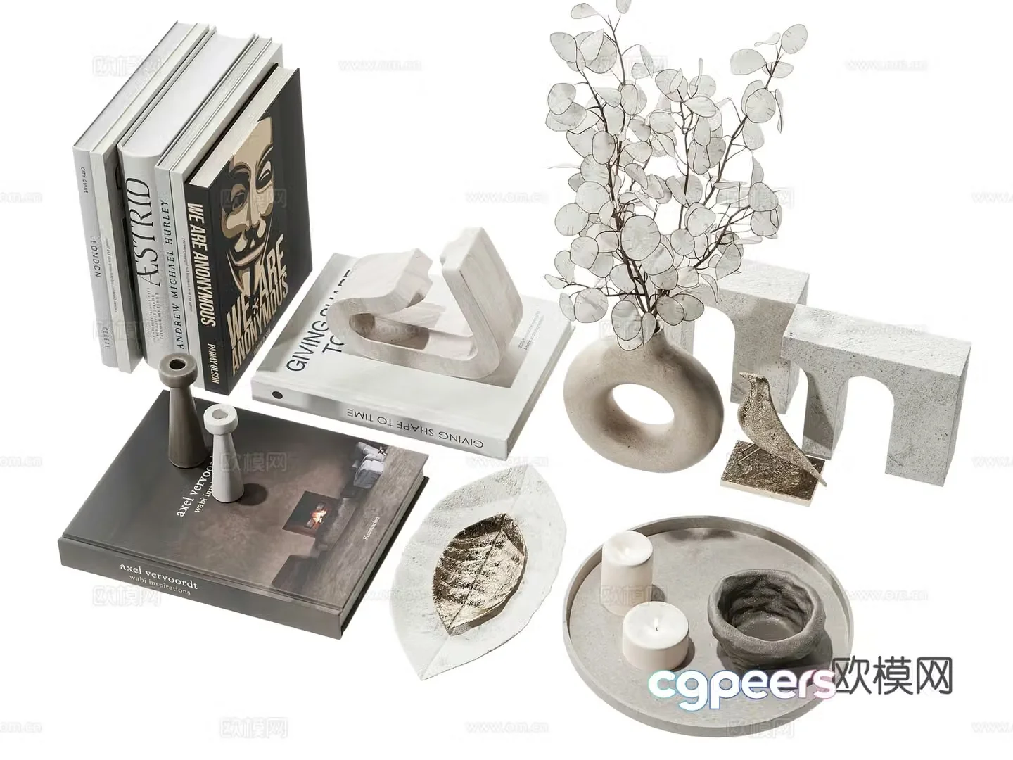 Modern ornament ornament 3d model