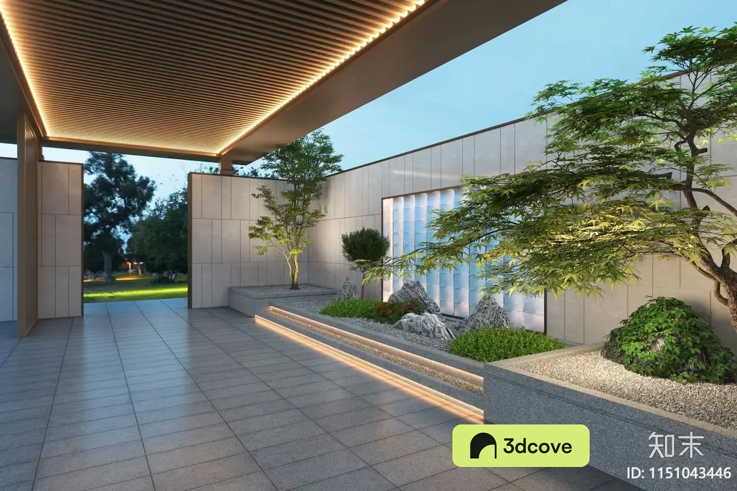 Modern Asian Garden