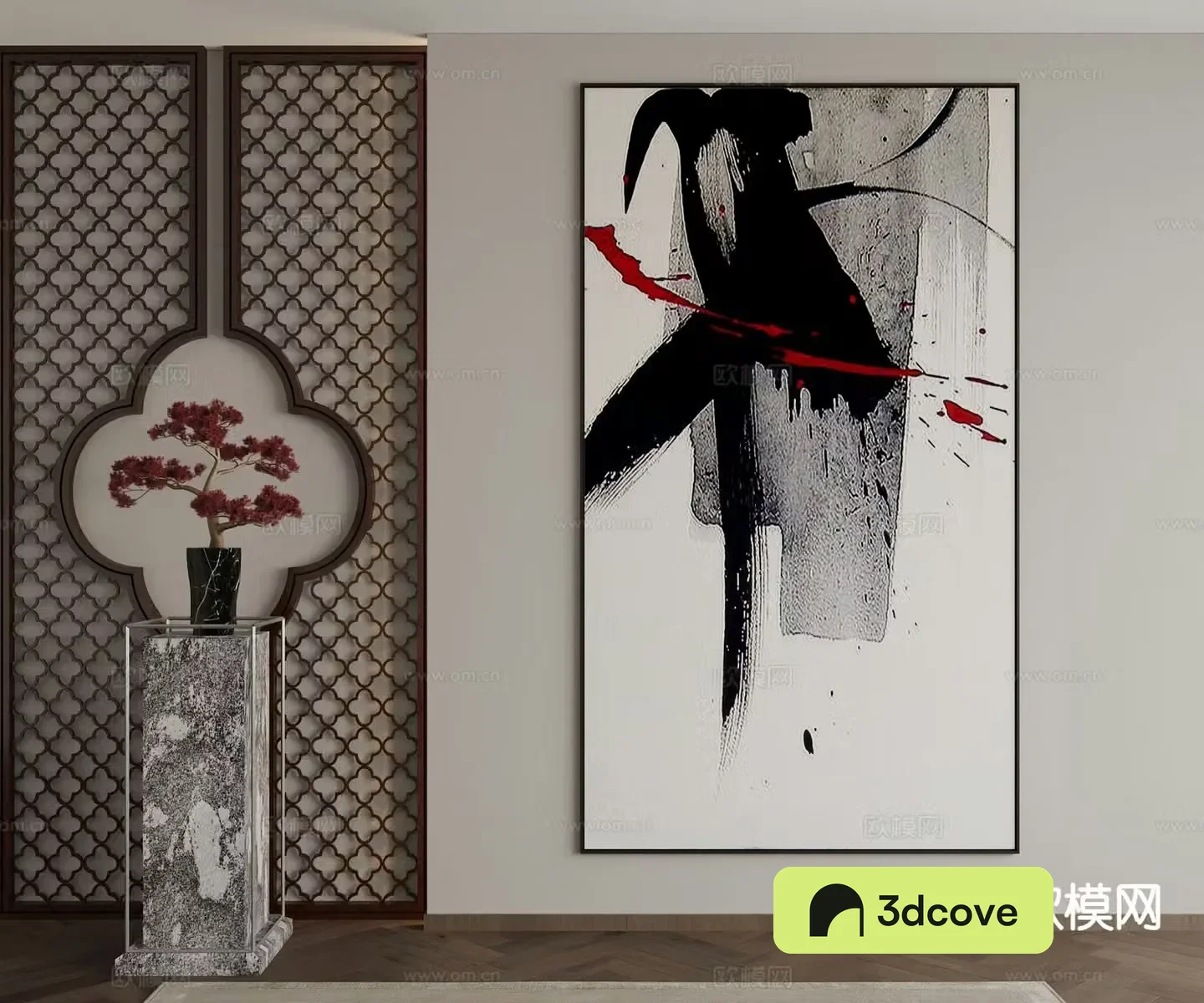 New Chinese style decorative painting ink painting hanging painting