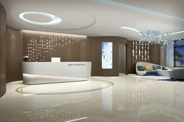 Modern Reception Area 3D Model – 3159 – VRAY Render