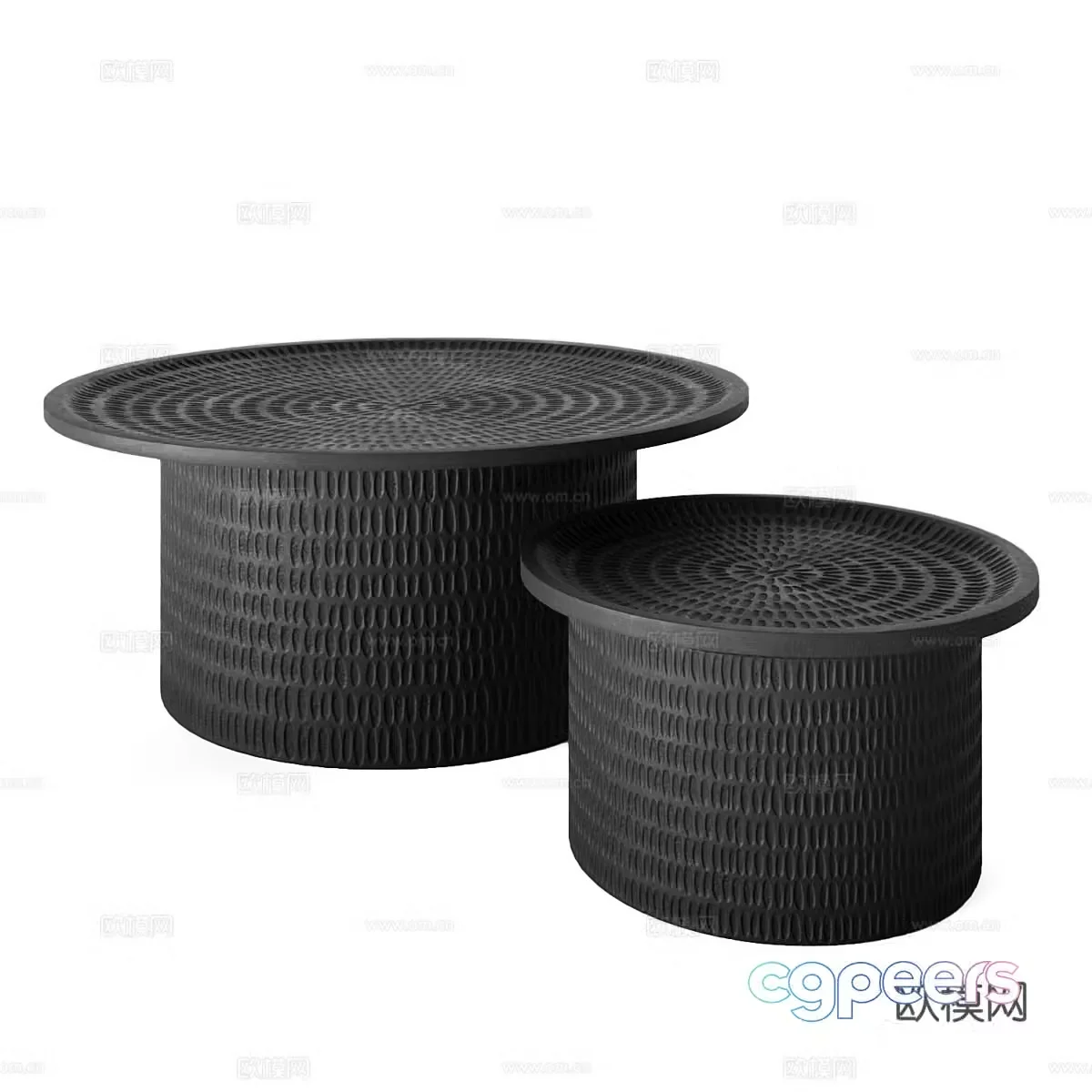 New Chinese Wasabi Oreus Small Tea Table 3D Model