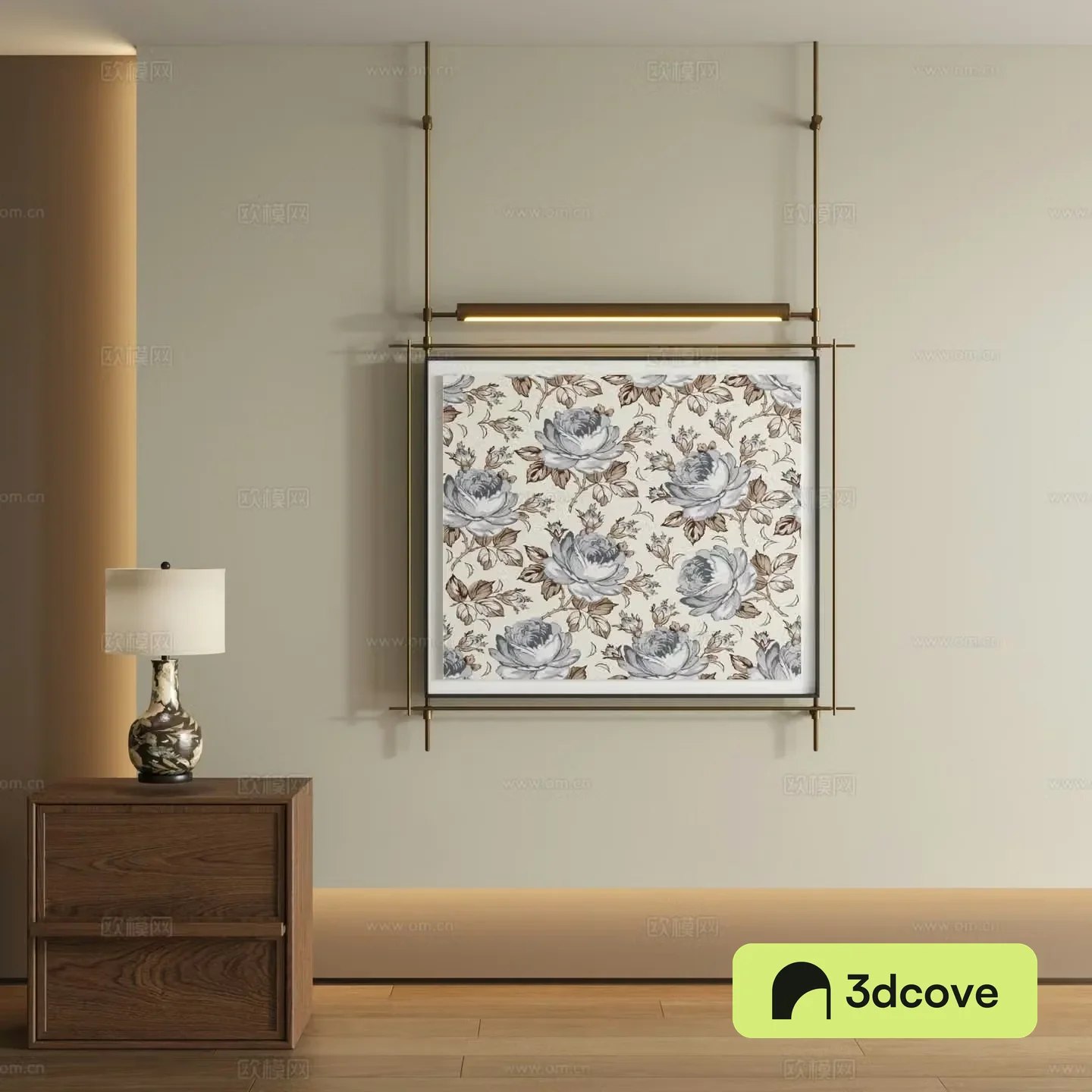 Modern boom decorative painting