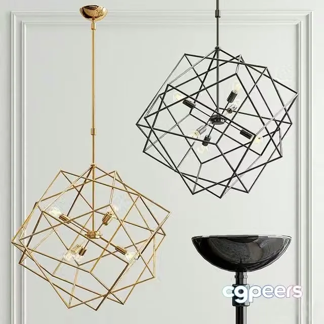 3ds Max Free – Currey & Company Chandelier