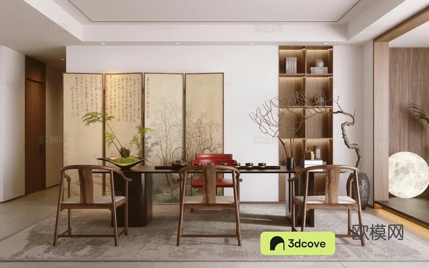 New Chinese tea room