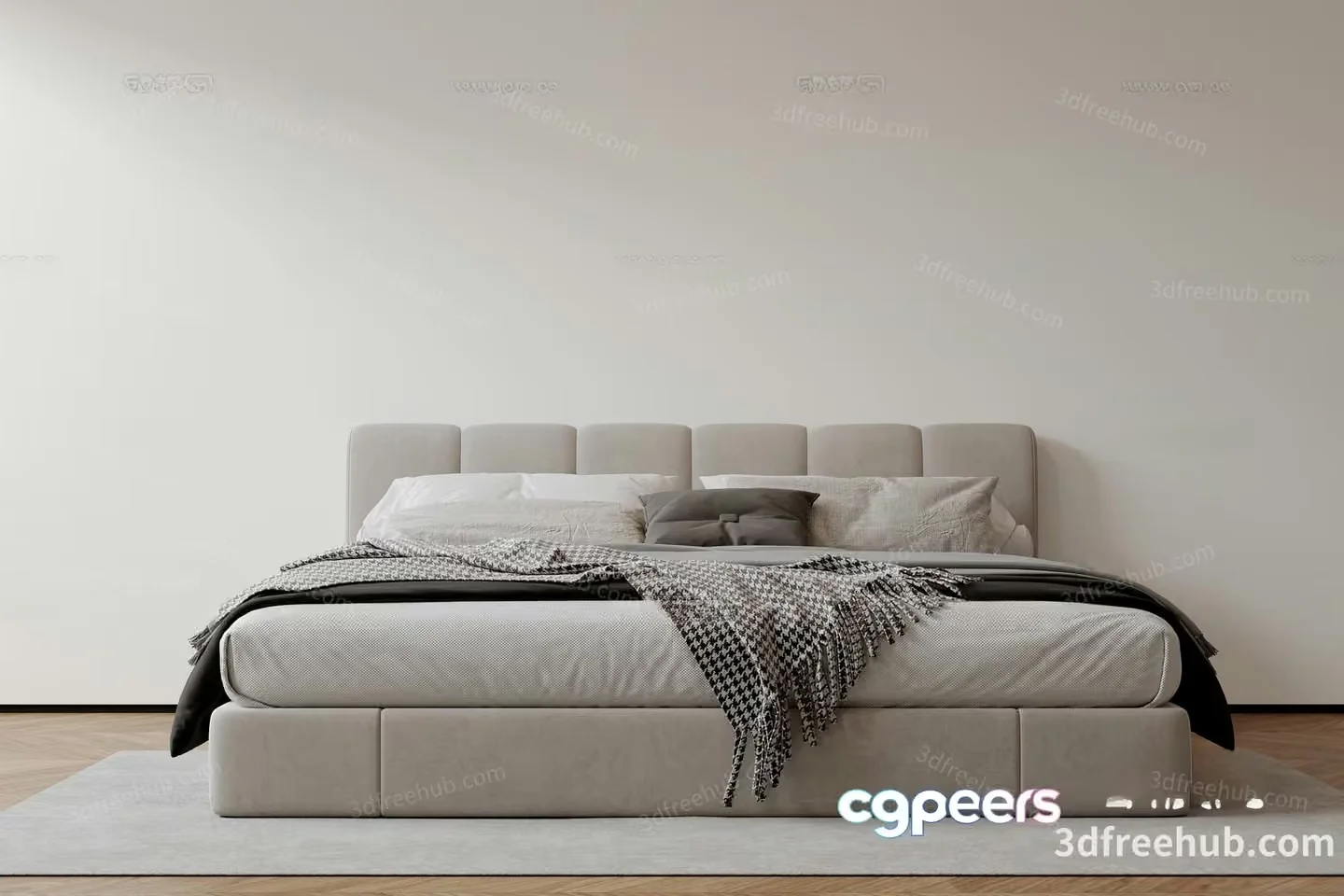 Cozy Bedroom 3D Model – 18766 – VRAY Render