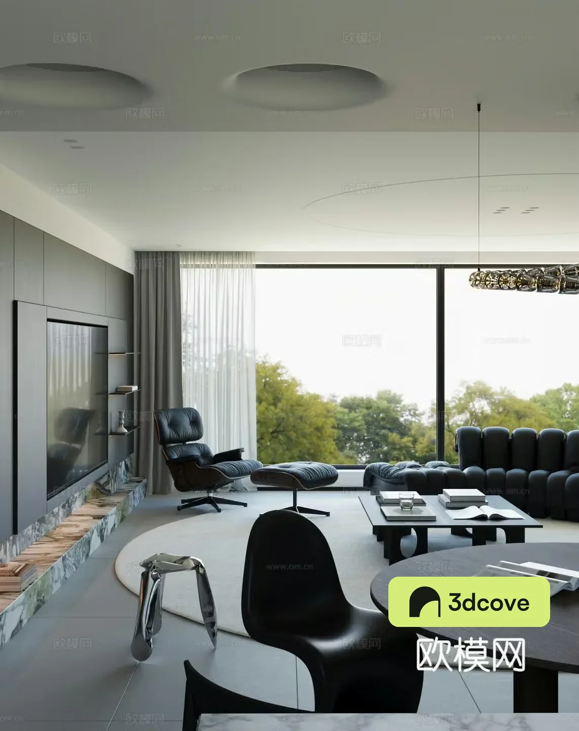 Modern Italian dining room