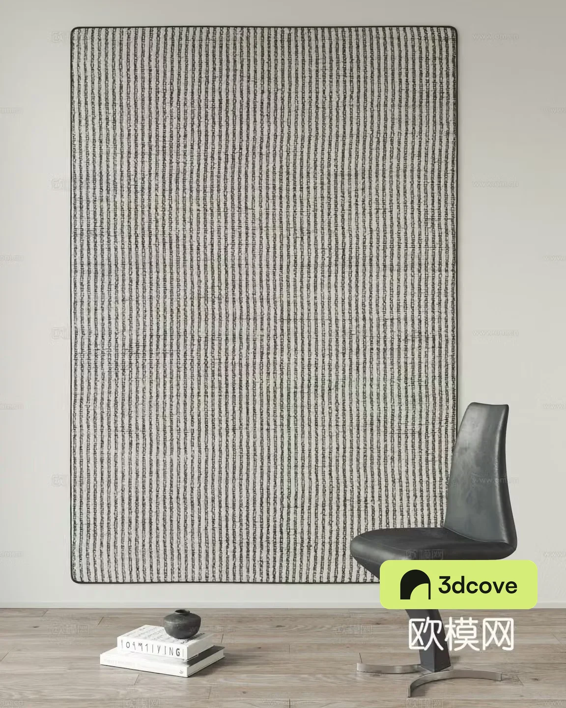 Modern carpet single chair