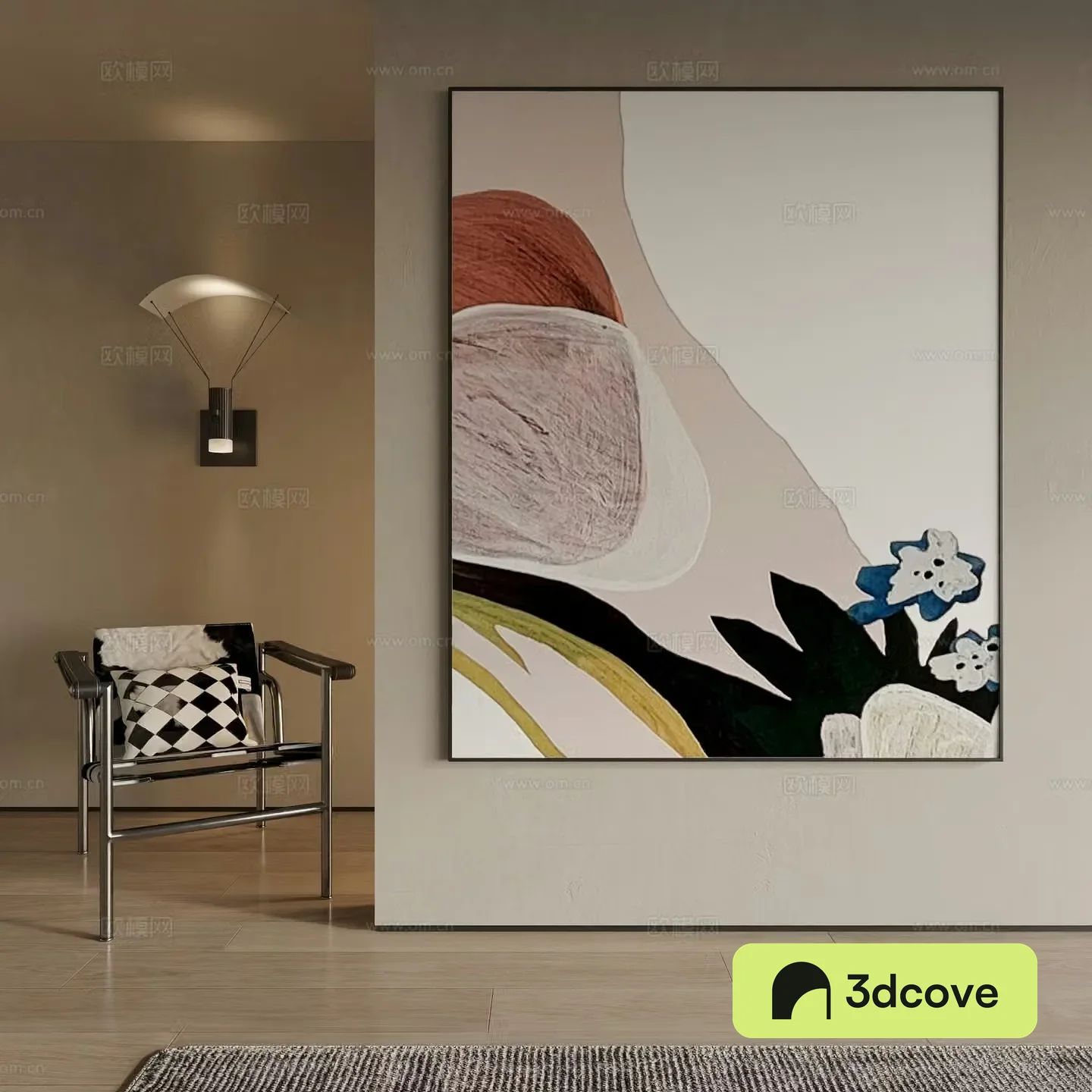 Modern decorative painting