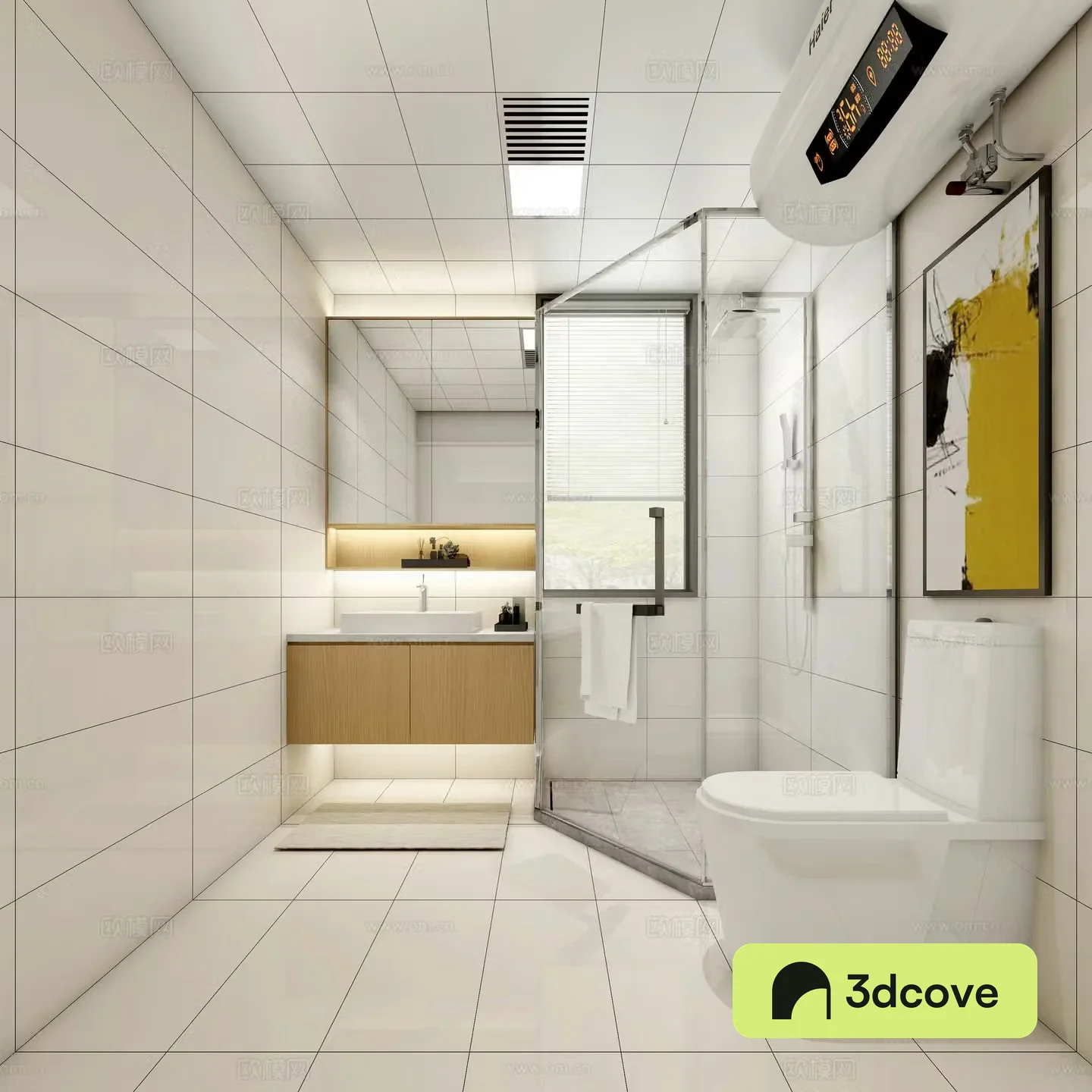 Modern bathroom