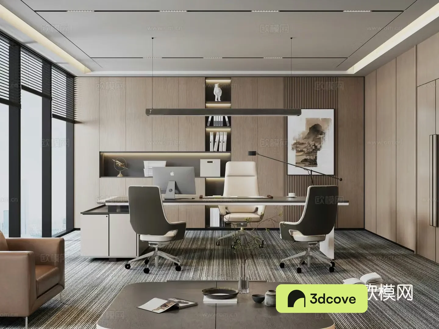 Modern manager office